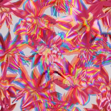 The background is floral. pattern of flowers psychedelic ornaments. 스톡 일러스트