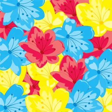 Background from flower Stock Illustration