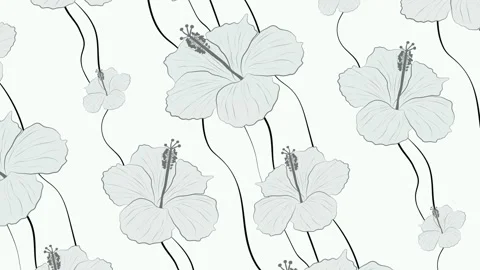 Background with flowers Stock Footage 261021851