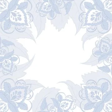 Background with flowers Stock Illustration