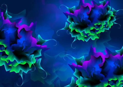 Background flowers Stock Illustration