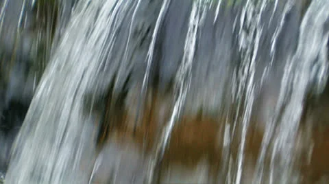 Background of flowing water Stock Footage 27207096