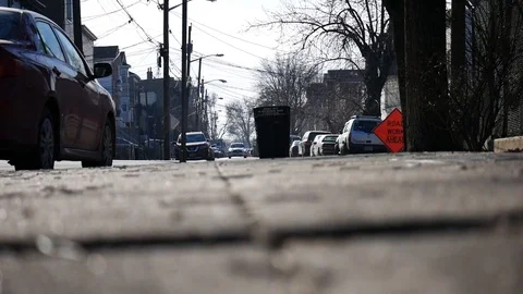 Background focused, Front Ground Stock Footage 122486630