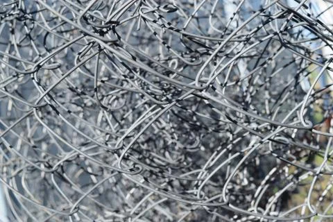 Background of folded mesh netting Stock Photos