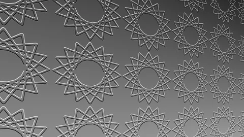Background footage with black and white patterns and textures for video editing 動画素材 126625852