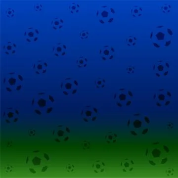 Background of football pattern poster 스톡 일러스트
