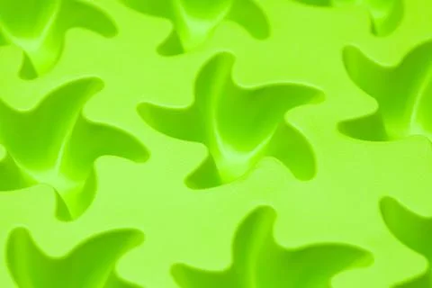 Background from the form of ice in the shape of stars Stock Photos