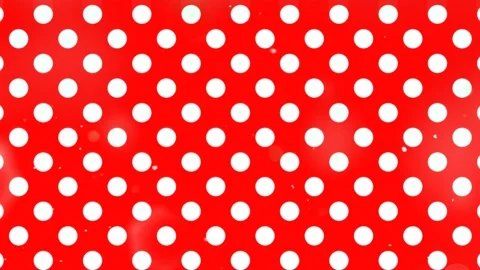 Background in the form of red and white circles Stock Footage 166353233