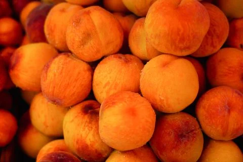 Background in the form of ripe apricots Stock Photos