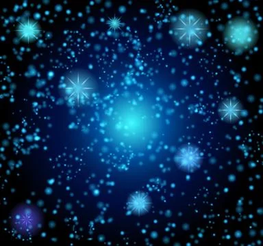 Background in the form of a starry sky. Vector. Stock Illustration