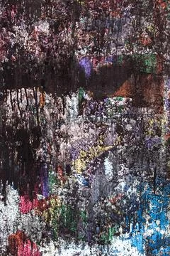 Background in the form of a wall covered with paint Stock Photos