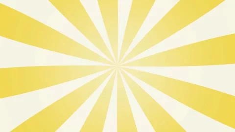 Background in the form of yellow rays. Sunburst circle animation. Pop Art Style Stock-Footage 327680879