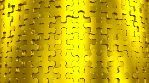 Background Formed From Moving Puzzles Video stock 61163791
