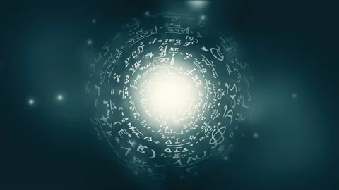 Background Formula Stock Footage 96021477