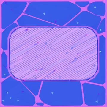 Background, Frame and Low Poly Pattern Stock Illustration