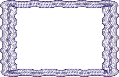 Background Frame For Certificate And Diploma Stock Illustration