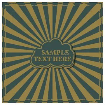 Background with frame,  illustration. Stock Illustration