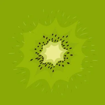 Background with fresh kiwi fruit. Summer fruits for healthy lifestyle. Organi Stock Illustration
