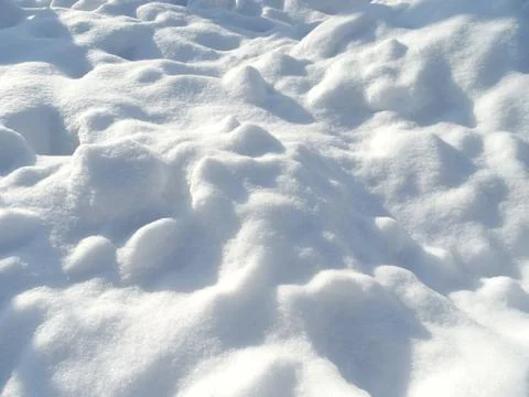 Background of fresh snow texture Stock Photos