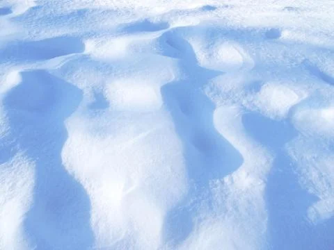 Background of fresh snow texture Foto stock