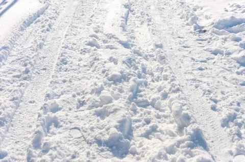 Background of fresh snow texture Stock Photos