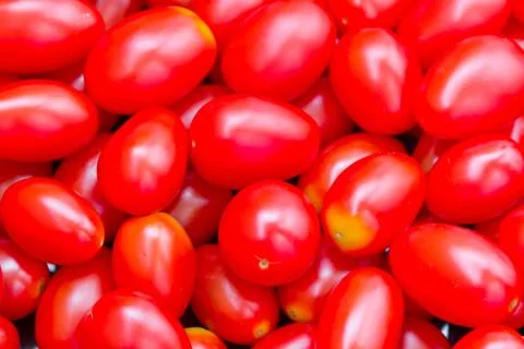 Background with fresh tomatos Stock Photos
