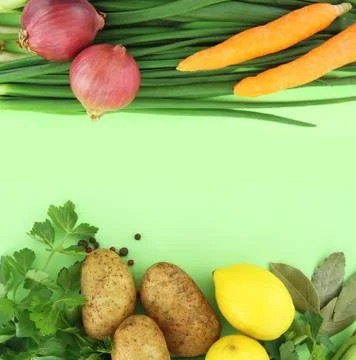 Background of fresh vegetables Stock Photos