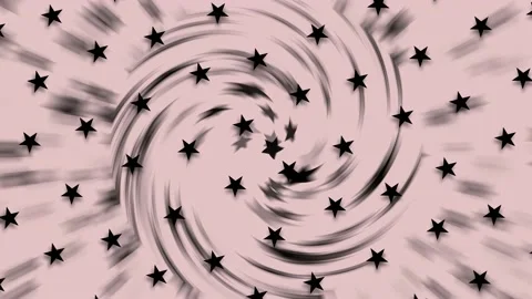 Background Full of Spinning Dizzy Stars Stock Footage 130242663