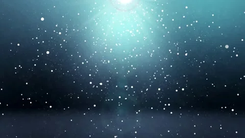 Background full of Stars with Light Flare at the Top Stock Footage 130496158