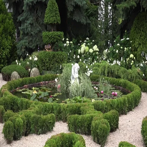 Background of garden design Stock Footage 69735246