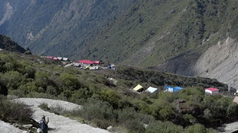 Background. Garhwal Himalayan Range, Vidéo 123289121