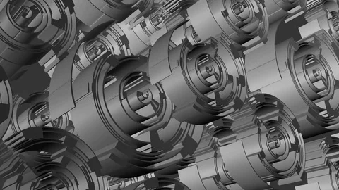Background Gears Animated Stock Footage 109053063
