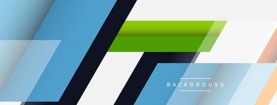 Background. Geometric diagonal square shapes and lines abstract composition Stock Illustration