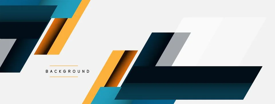Background. Geometric diagonal square shapes and lines abstract composition 스톡 일러스트