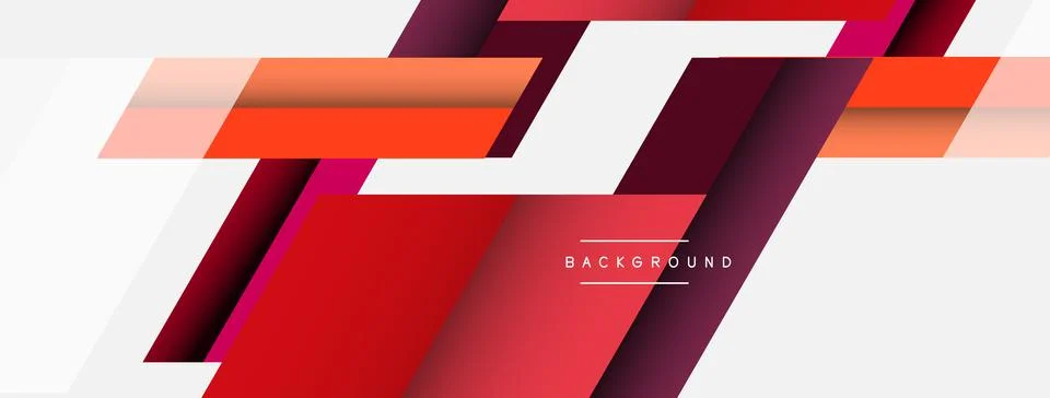 Background. Geometric diagonal square shapes and lines abstract composition イラスト素材