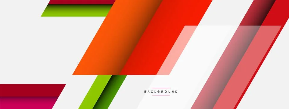 Background. Geometric diagonal square shapes and lines abstract composition イラスト素材