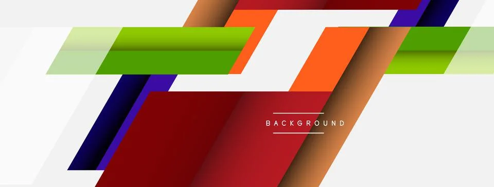 Background. Geometric diagonal square shapes and lines abstract composition 스톡 일러스트