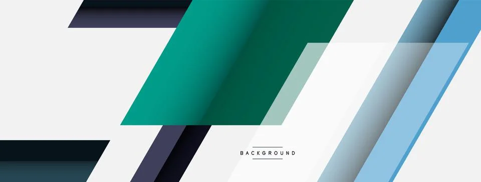 Background. Geometric diagonal square shapes and lines abstract composition Stockillustratie