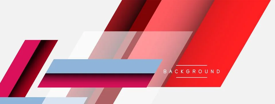 Background. Geometric diagonal square shapes and lines abstract composition Stockillustratie