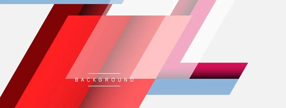 Background. Geometric diagonal square shapes and lines abstract composition Stockillustratie