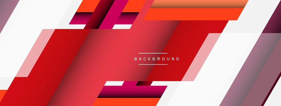 Background. Geometric diagonal square shapes and lines abstract composition イラスト素材
