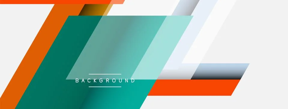 Background. Geometric diagonal square shapes and lines abstract composition Stockillustratie