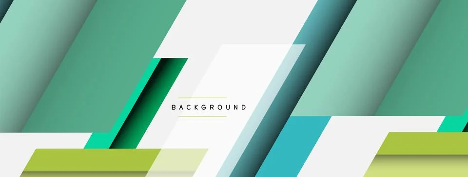 Background. Geometric diagonal square shapes and lines abstract composition Illustrazione stock