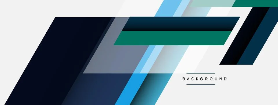 Background. Geometric diagonal square shapes and lines abstract composition Illustrazione stock
