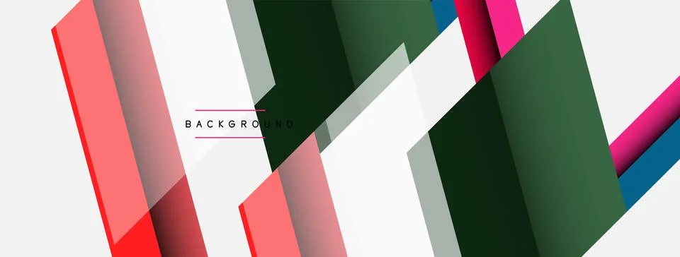 Background. Geometric diagonal square shapes and lines abstract composition イラスト素材
