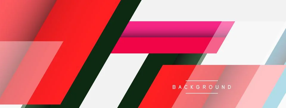 Background. Geometric diagonal square shapes and lines abstract composition Stockillustratie