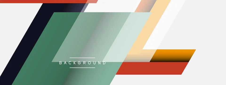 Background. Geometric diagonal square shapes and lines abstract composition イラスト素材