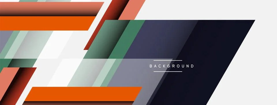 Background. Geometric diagonal square shapes and lines abstract composition Stockillustratie
