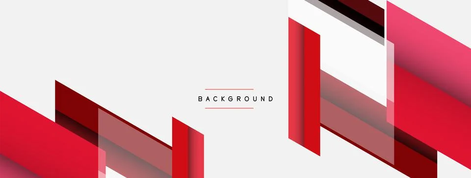 Background. Geometric diagonal square shapes and lines abstract composition Stockillustratie