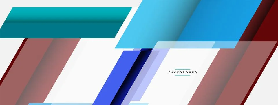 Background. Geometric diagonal square shapes and lines abstract composition 스톡 일러스트